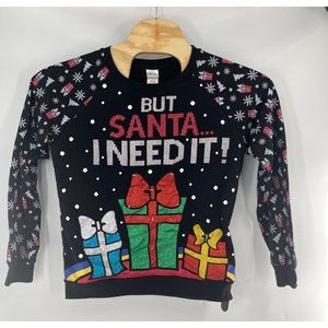 Ugly Christmas Sweater.‎ Working lights!! Junior Size 11-13